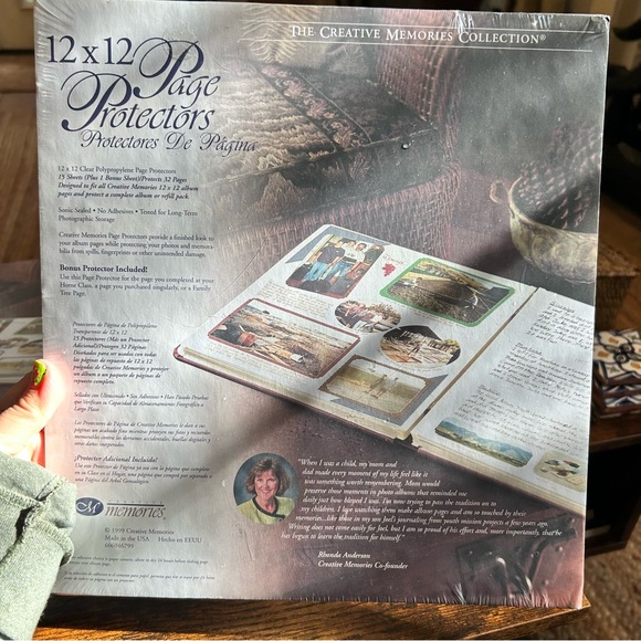 Creative Memories Bundle of New 12” cutting system, page protectors, oval cutter - Picture 12 of 15